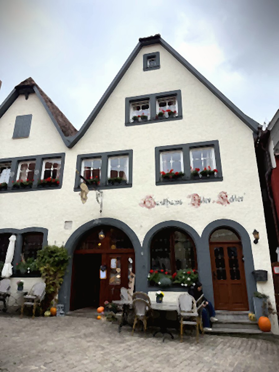 Fassade des Gasthauses Alter Keller